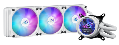 ROG STRIX LC III 360 ARGB LCD/360mm/Blanc