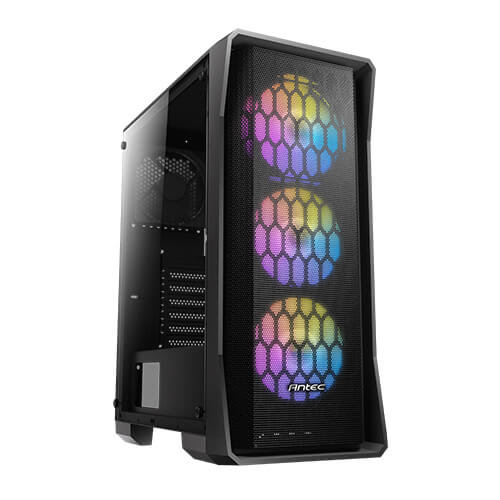 Boitier ATX Boîtier De Jeu, Boîtier De Jeu PC Mi-Tour E-ATX/ATX/M-ATX/ITX -  Port I/O USB 3.0 Avant - Système De Refroidissement De Carte Graphique