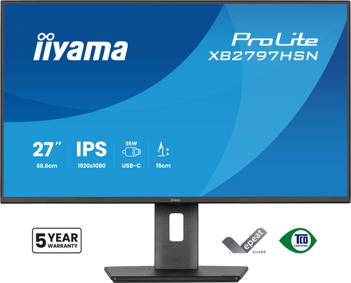 XB2797HSN-B1 27"QHD/75Hz/IPS/1ms/Pivot/USB-C 65W