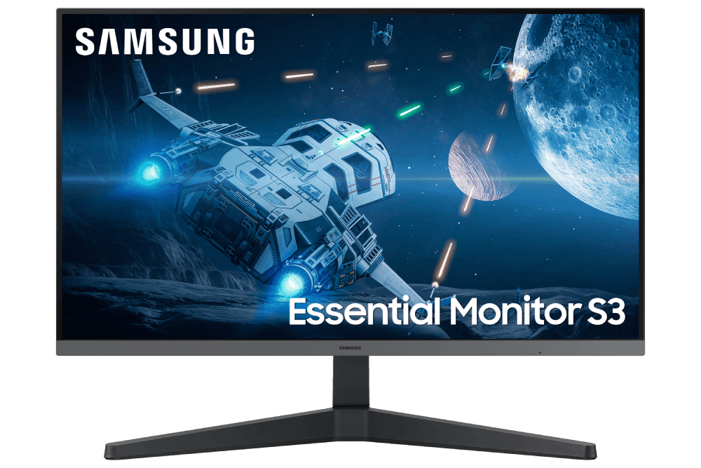 Samsung - S24R35AFHU Ecran PC 24 FHD 60Hz FreeSync HDMI VGA Noir