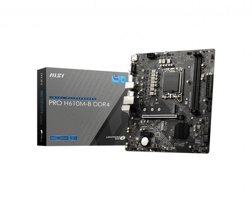 PRO H610M-B DDR4 - H610/LGA1700/DDR4/mATX