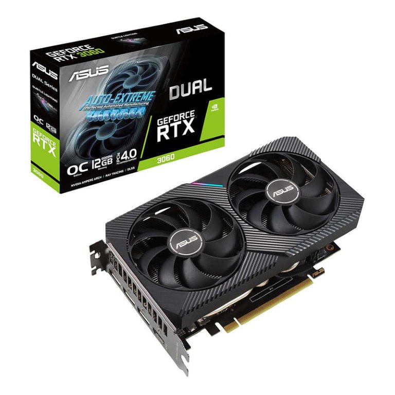 Carte Graphique DUAL-RTX3060-O12G-V2-Seconde Vie-Très Bon Etat