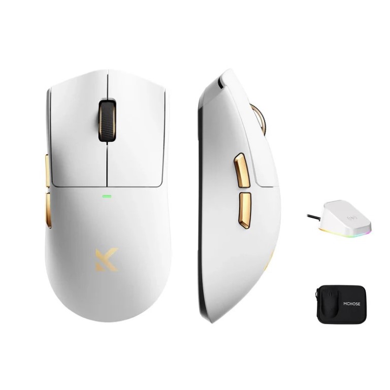 K7 Ultra Lightweight - Sans fil - Blanc Or