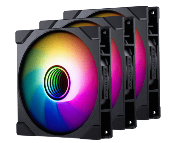 M25 Gen2 PWM Noir Reverse Blade (3x140mm) D-RGB