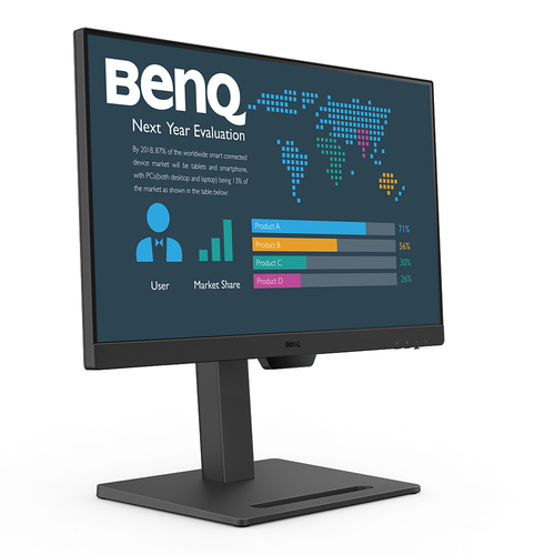 BL2490T 23.8"FHD/100Hz/IPS/Pivot/HP/Pied réglable#