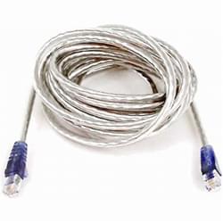 Câble RJ11 Plat 2m Blanc#