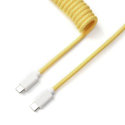 Cable Coiled Aviator - USB C - Jaune#