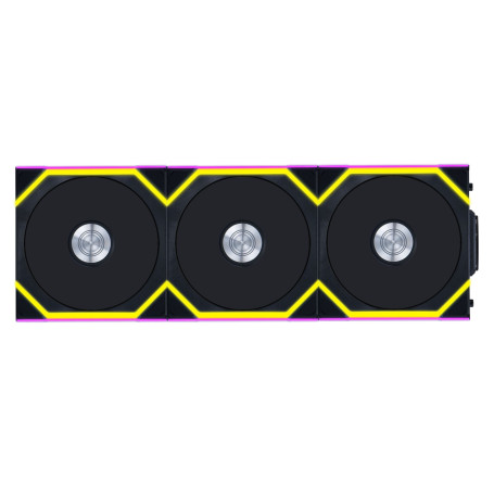 UNI FAN SL ARGB PWM - Pack de 3 120mm - Noir - REV