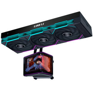Lian Li HydroShift II OLED Curved 360 UNI FAN Noir