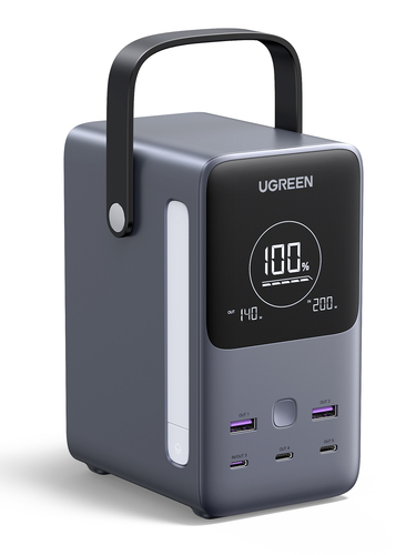 PowerBank 5 ports/48000mAh/300W/Gris