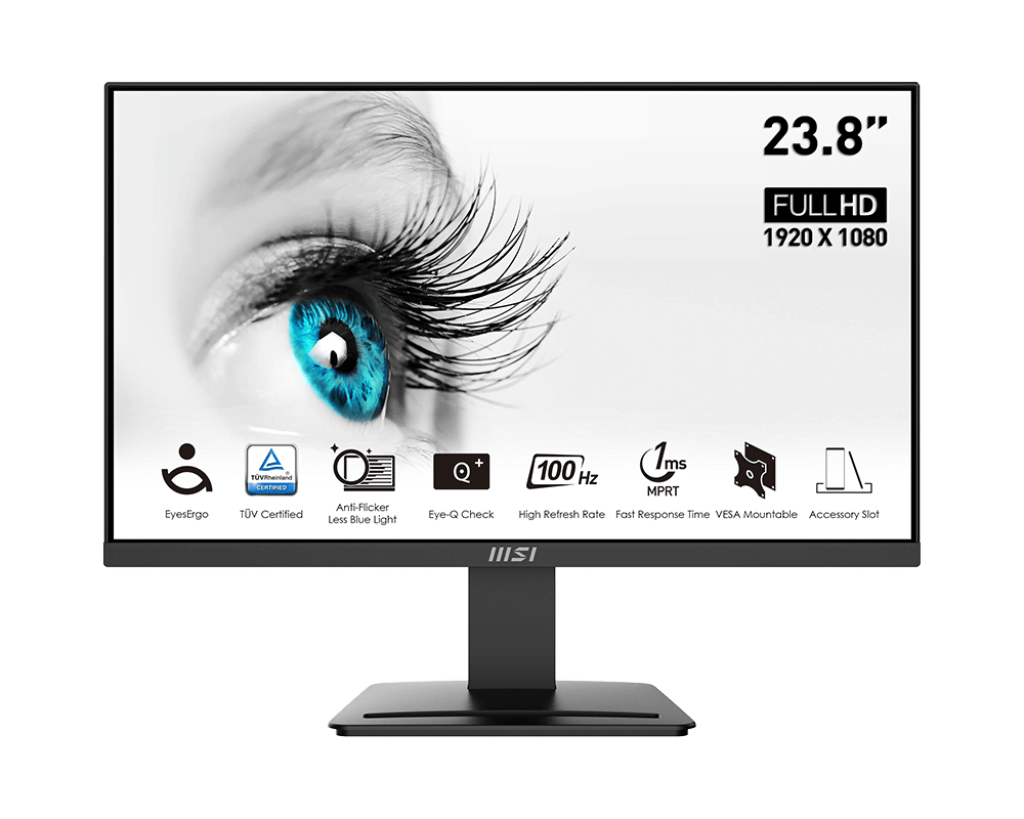 Moniteur D'ordinateur 27 Pouces, Moniteur De Bureau De Jeu 1920 X 1080 75  Hz Avec Un Design Ultra Fin Et élégant, Interface Multimédia VGA DC HD,  Grand Angle De Vision Pour 