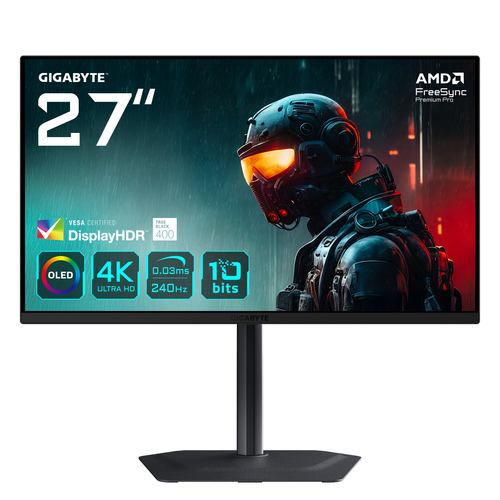 MO27U2 27" QD-OLED 4K/240Hz/0.03ms/USB-C/G-Sync