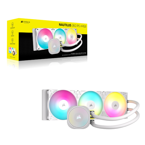 NAUTILUS 360 ARGB - 360 mm - Blanc