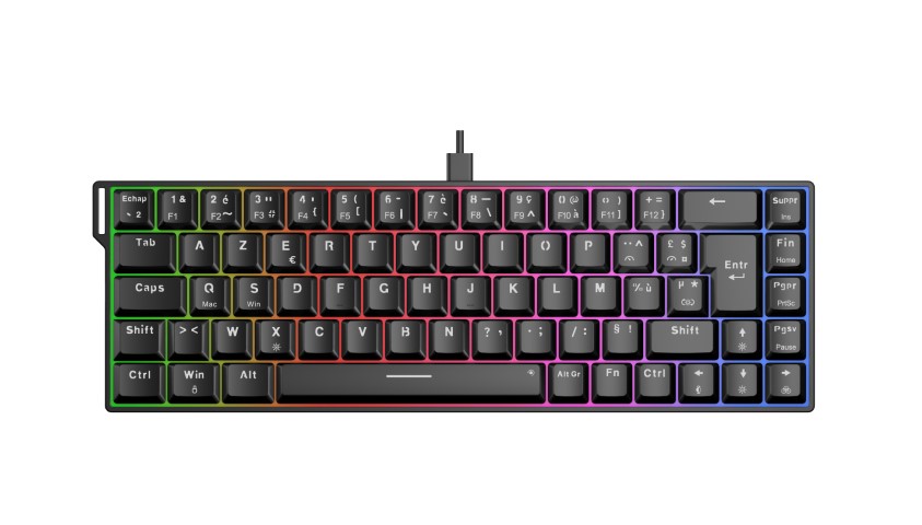 Keyz Titanium HE - Filaire - Noir