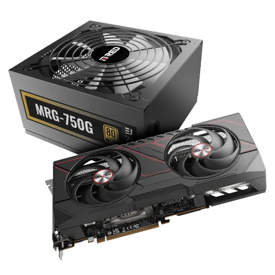 Pulse Radeon RX 9070 GAMING OC 16Go + MRG-750G