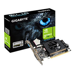 GT 710 GV-N710D3-2GL - GT710/2Go/VGA/DVI/HDMI