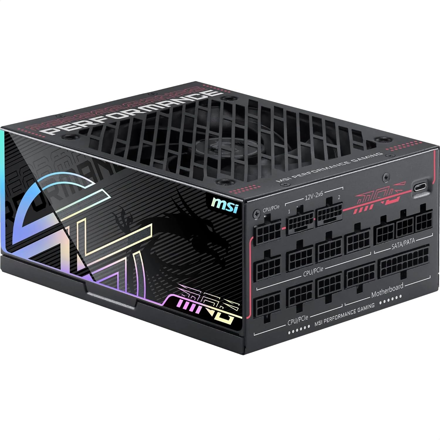ATX 1600W - 80 Plus Titanium - MPG Ai1600TS PCIE5