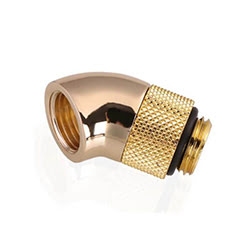 Fitting coudé rotatif 45° or - 14mm