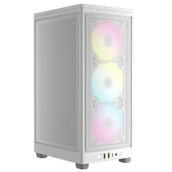 2000D Airflow RGB Blanc - mT/Sans Alim/Mini-ITX