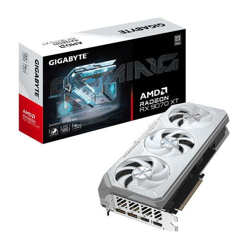 Radeon 9070 XT GAMING OC Ice 16Go V1 Blanc