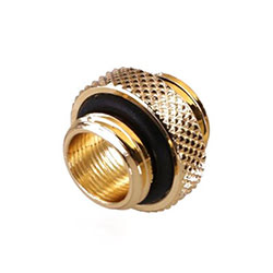 Fitting Mâle/Mâle droit or - 14mm