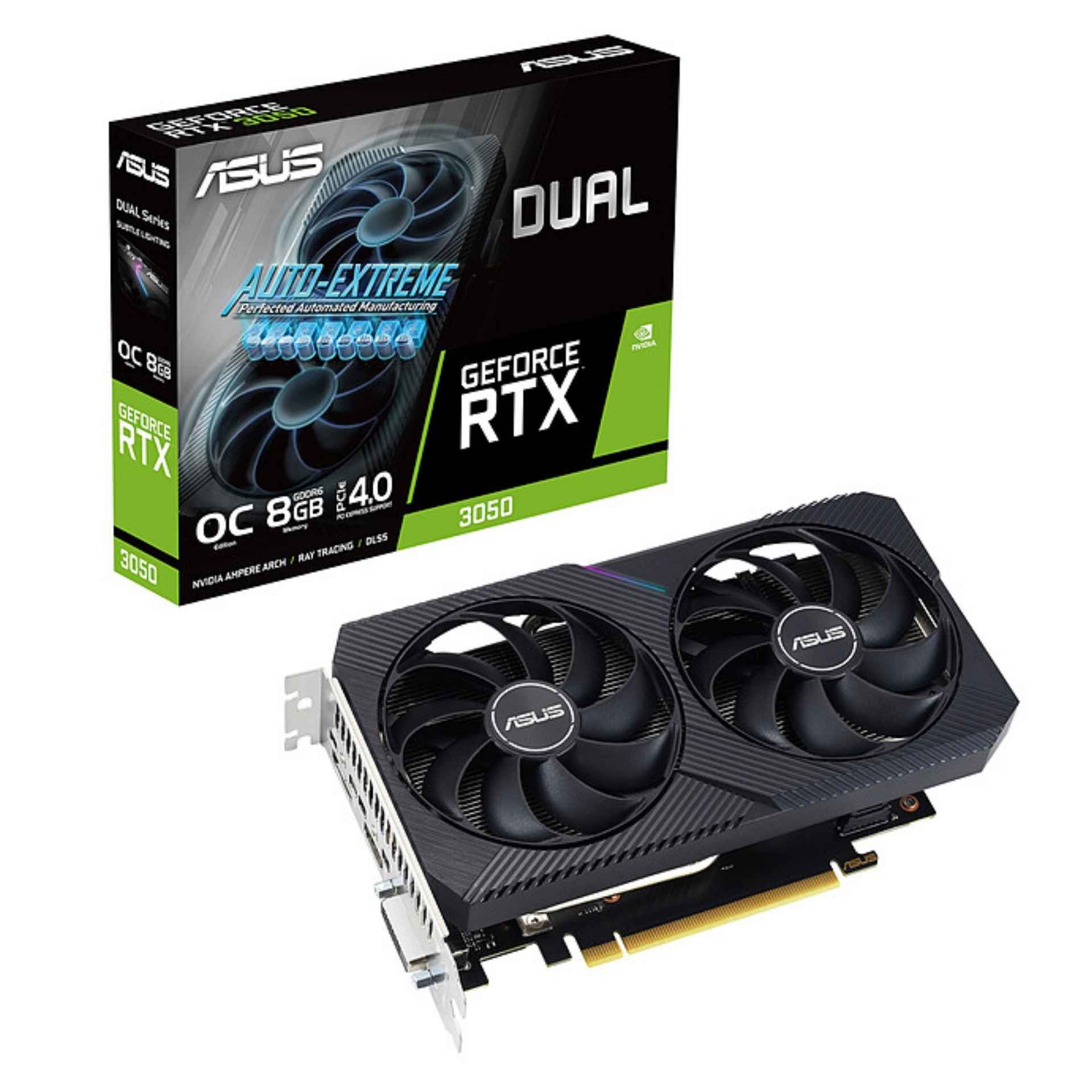 Carte Graphique DUAL-RTX3050-O8G-Seconde Vie-Très Bon Etat