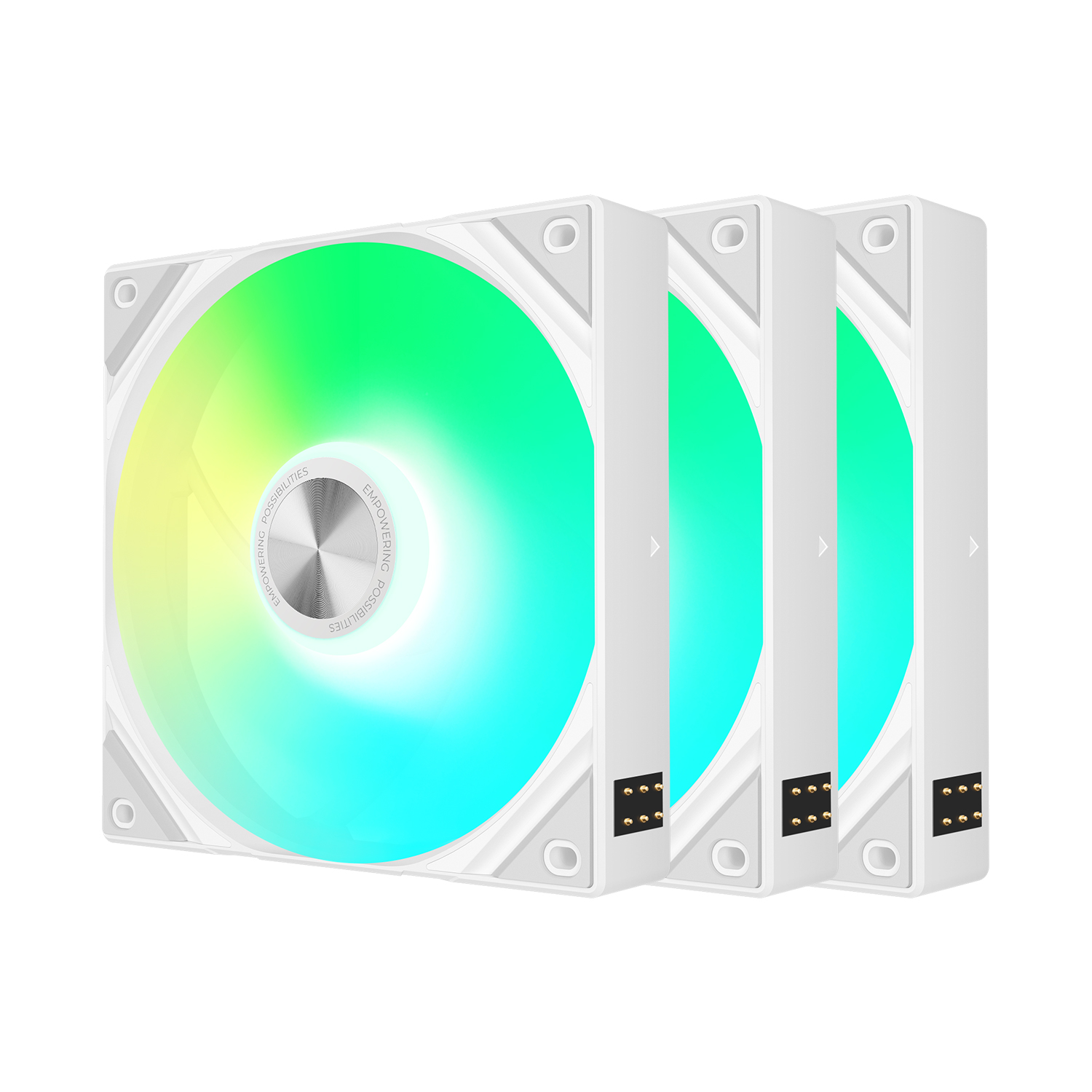 ROTA SL ARGB (Pack 3x120mm) - Blanc