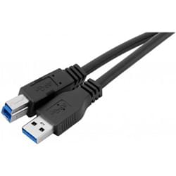 Câble USB 3.0 Mâle A -Mâle B - 1.8m#