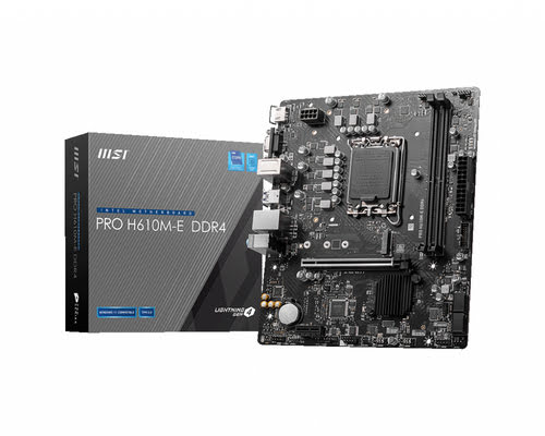 PRO H610M-E DDR4 - H610/LGA1700/DDR4/mATX