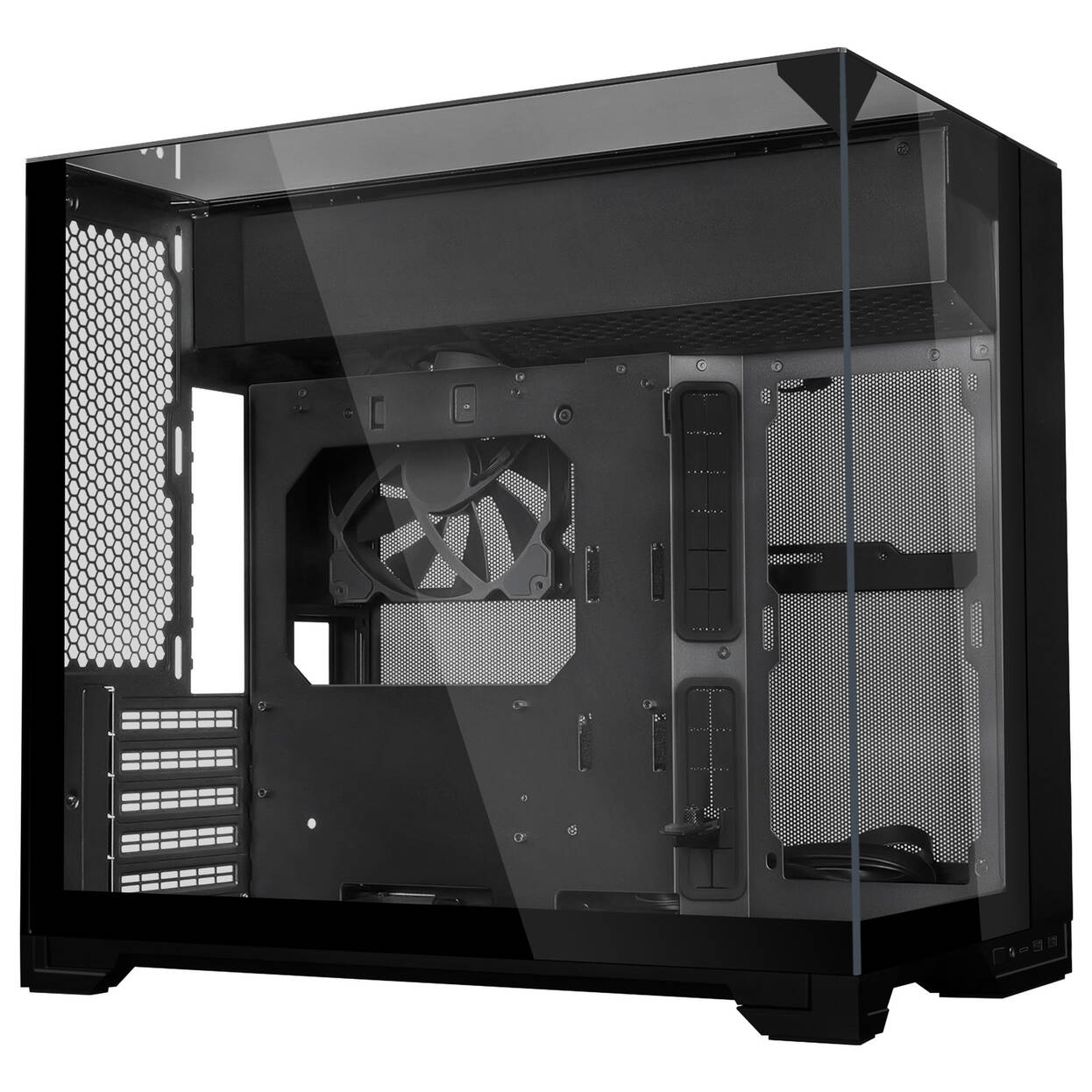 O11 VISION-M/Sans Alim/Micro-ATX Noir