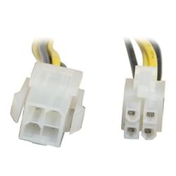 Rallonge d'alimentation auxiliaire 4Pins M/F 20cm#