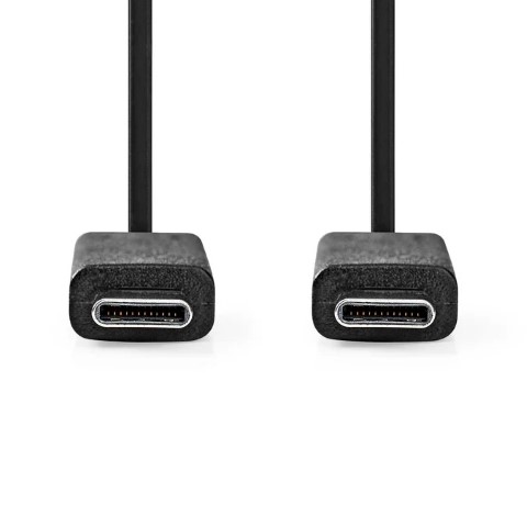 Câble USB-C 3.2 mâle/mâle - 240W - 1m - Noir
