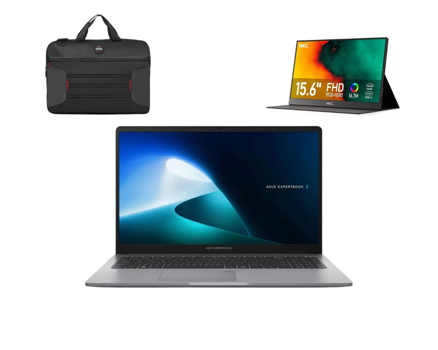 15.6"/C3 100U/16/512/W11+Ecran 15.6"+Sac souris