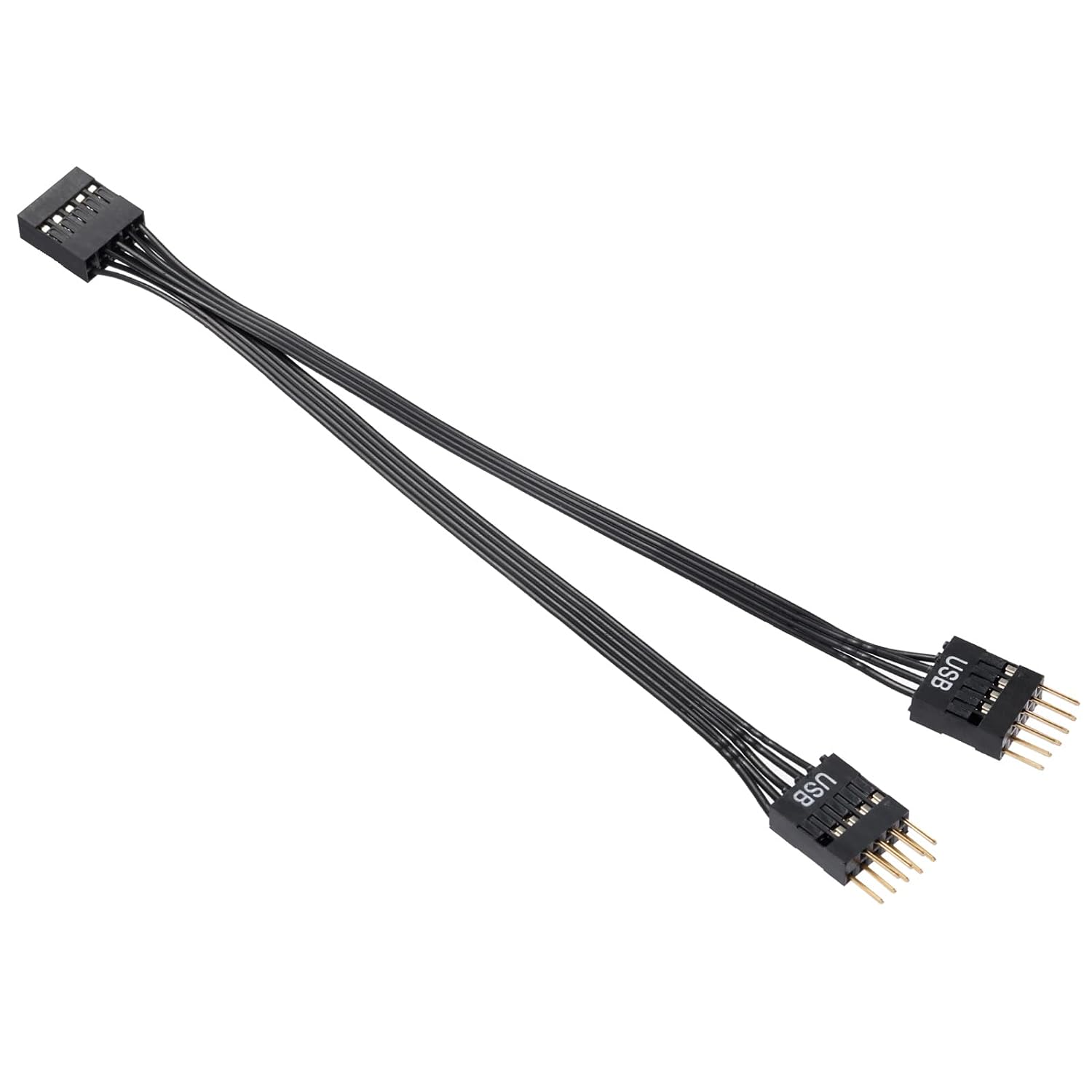 Câble splitter USB 2.0 9pin pour carte mère#