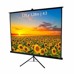 Ecran de projection trépied - réglable 40-120cm 