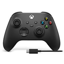 Manette Noire Sans Fil Xbox (+ câble USB-C)