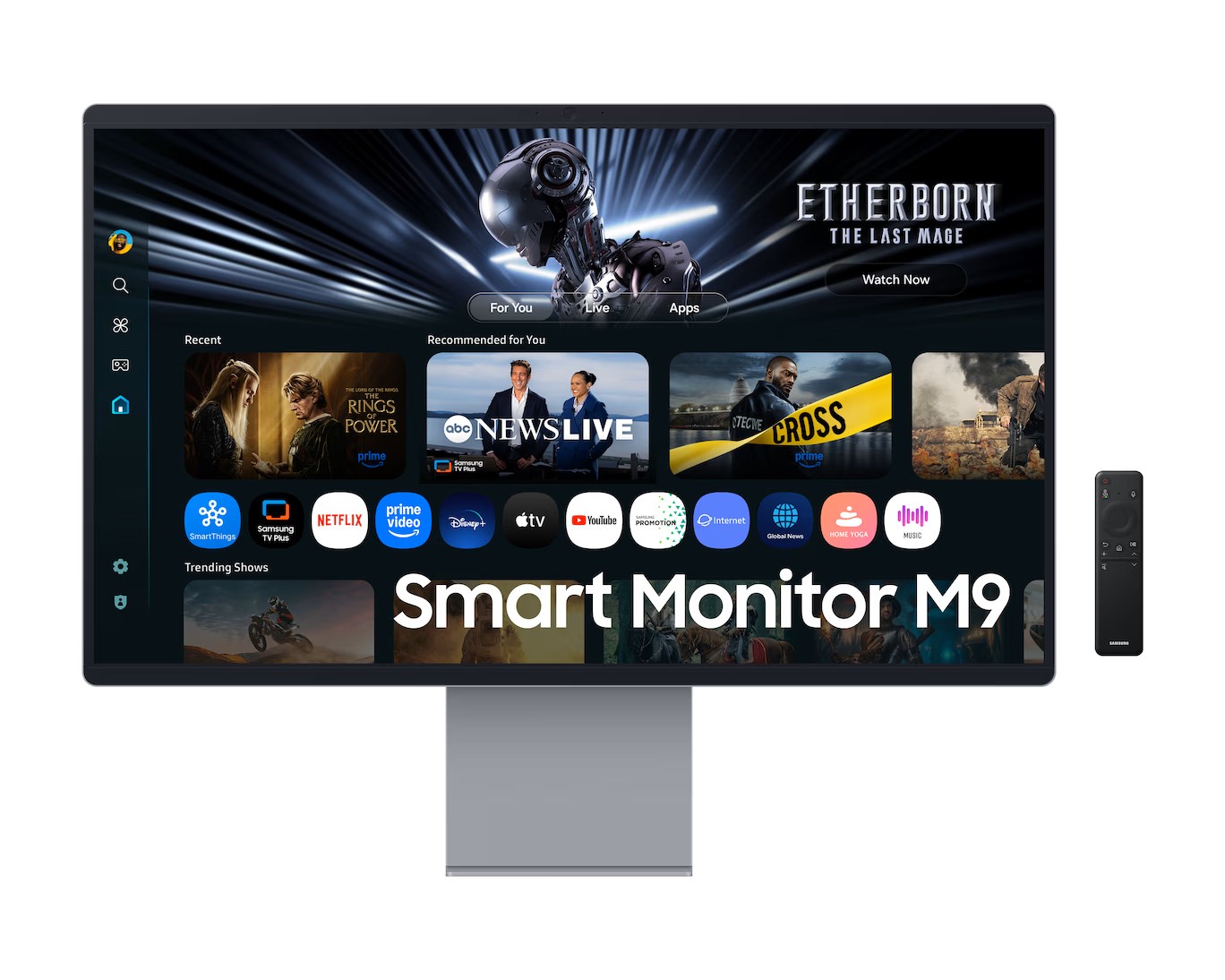 Smart 32" 4K OLED/165Hz/Webcam/USB-C/Tizen/G-Sync#