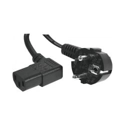Câble Alimentation 220V coudé - 1.80m#