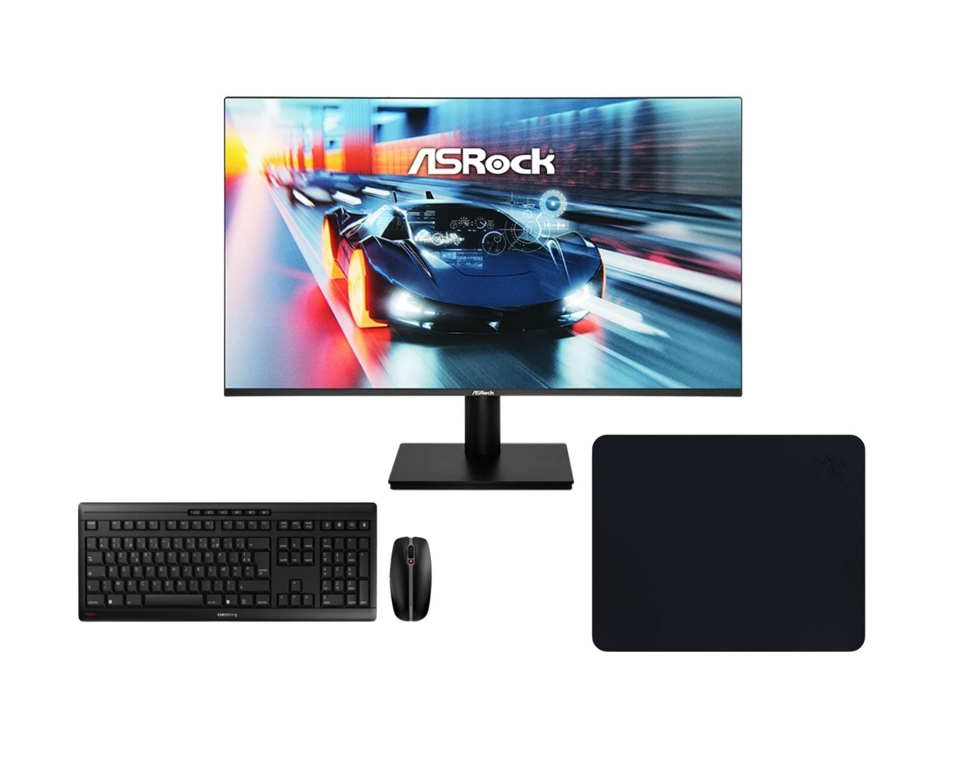 27" FHD/144Hz/IPS/1ms + clavier souris tapis