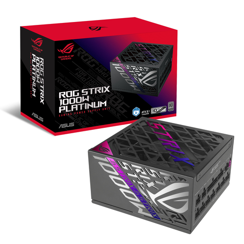 ATX1000W-80+ Platinum-ROG STRIX 1000P Gaming Noir