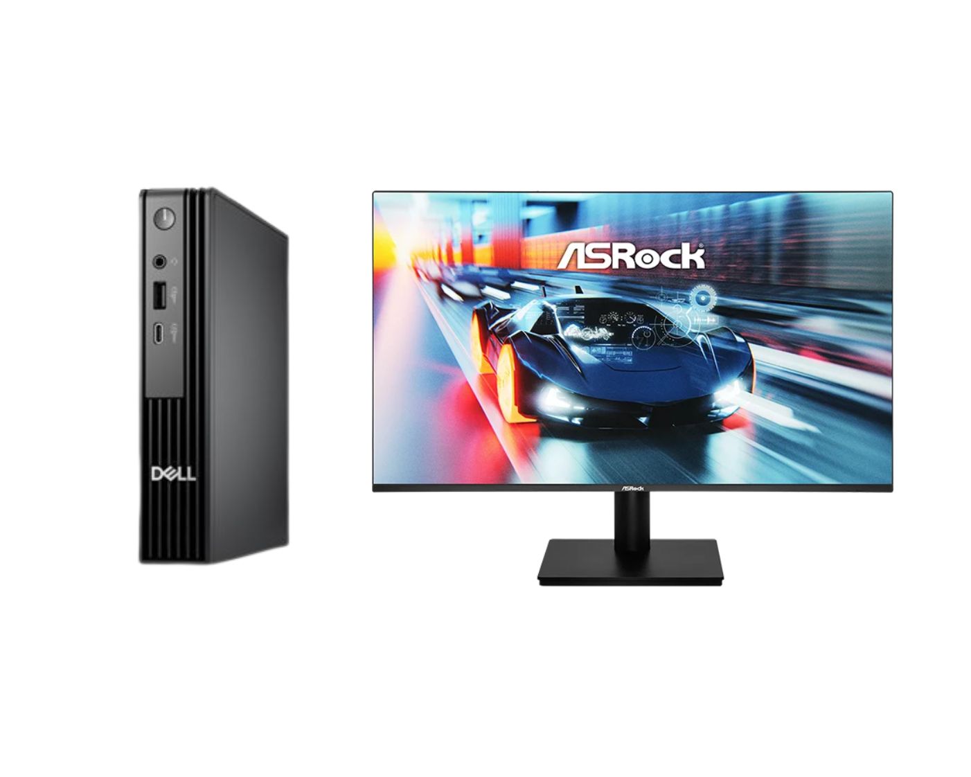 Micro PC i5-14500T/16G/512G/W11P + 27" FHD 144Hz