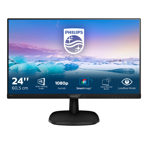 V Line 23.8" FHD/75Hz/IPS/4ms/HDMI/VGA