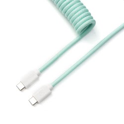 Cable Coiled Aviator - USB C - Menthe#