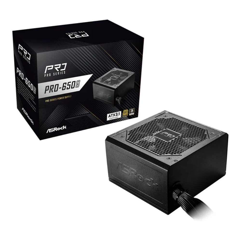 ATX 650W - 80+ Gold - PRO-650G