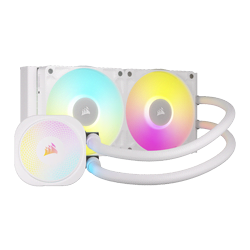 iCUE LINK TITAN - 240 RX RGB AIO/240mm - Blanc