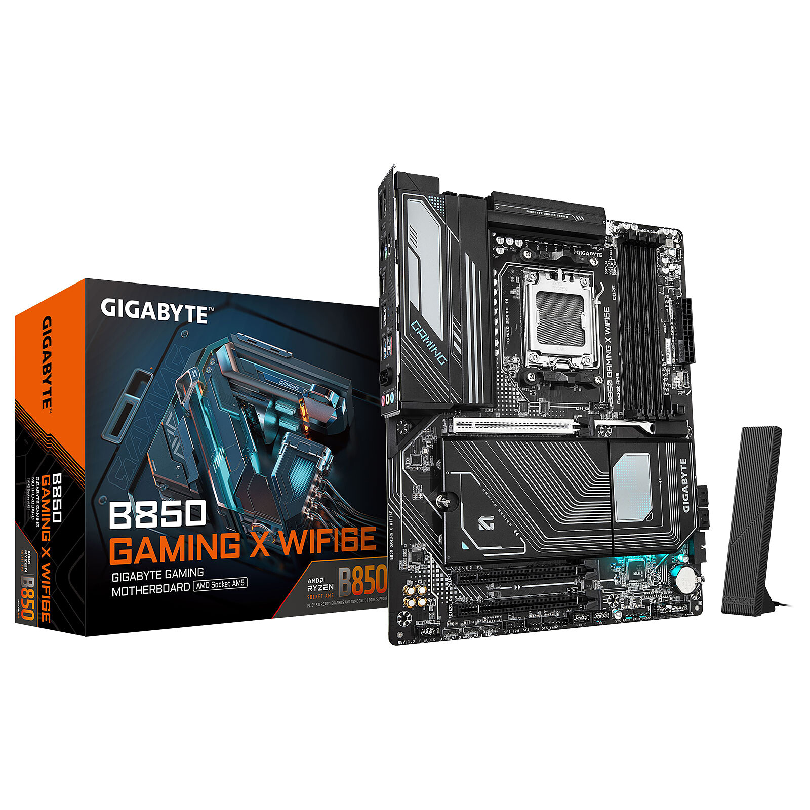 B850 GAMING X WIFI6E - B850/AM5/DDR5/ATX-Seconde Vie-Etat Satisfaisant
