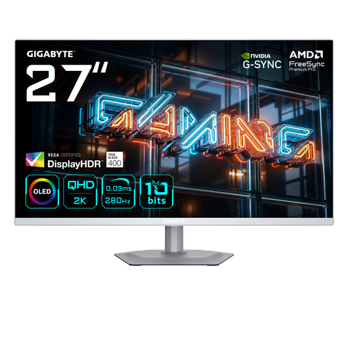 MO27Q2A ICE 27" QD-OLED QHD/280Hz/KVM/G-Sync/Blanc