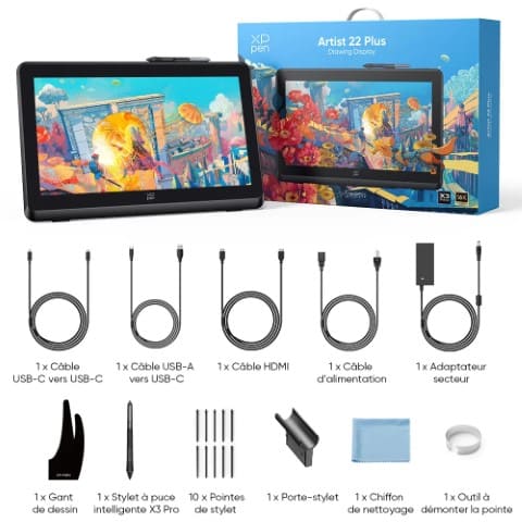 Artist 22 Plus/5080LPI/22"/Noir