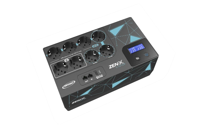 Zen-X Master 1000 FR/SCHUKO - 8 prises 