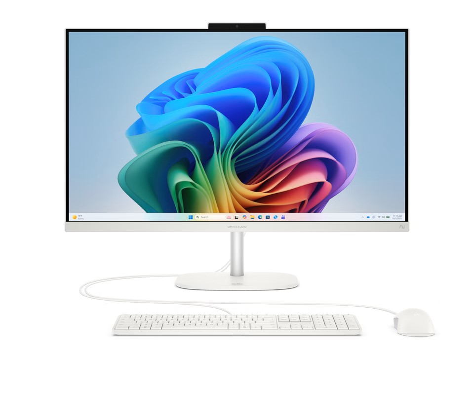 OmniStudio 27" FHD/RAI7 445/16Go/512Go/W11 Blanc